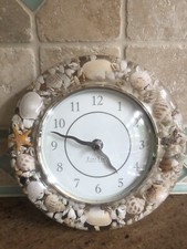 shell wall sea clock for sale shell wall sea clock for sale Avon