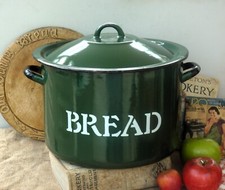 Green enamel bread for sale  BRIDGNORTH