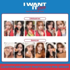 Cartão fotográfico [pré-venda] StayC álbum single especial I Want It AppleMusic LuckyDraw comprar usado  Enviando para Brazil