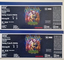 Konzertkarten carlos santana gebraucht kaufen  Bargteheide