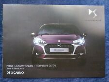 Citroen ds3 convertible d'occasion  Expédié en Belgium