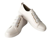 Usado, Tênis FLORSHEIM tamanho 41 10 $229 couro branco piper elástico com cadarço comprar usado  Enviando para Brazil