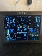 Estação meteorológica Sainlogic WS0310, enorme TELA COLORIDA. comprar usado  Enviando para Brazil