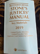 Butterworths stones justices for sale  SHIPLEY