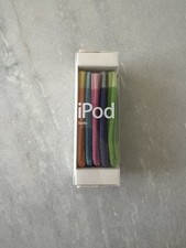 Usado, Kit de meias vintage Apple iPod caixa aberta 2004 acessório de malha capa multicolorido conjunto de 5 comprar usado  Enviando para Brazil