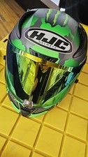 Capacete HJC RPHA 11 Pro rosto inteiro MONSTER ENERGY EDITION RARO tamanho M  comprar usado  Enviando para Brazil