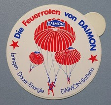 Aufkleber werbung feuerroten gebraucht kaufen  Rödental