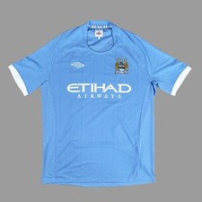 Camiseta Umbro Manchester City 2010-2011 Home Football tamanho XL comprar usado  Enviando para Brazil