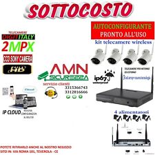 Kit wireless videosorveglianza usato  Casapesenna