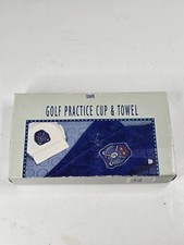 Antigo Swank Golf Practice Cup & Towel 1992 99-6107/1 Course Master Course Carrinho Bolsa, usado comprar usado  Enviando para Brazil
