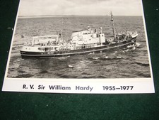 FOTOGRAFIA ORIGINAL VINTAGE RV SIR WILLIAM HARDY RESEARCH TRAWLER ABERDEEN A45 comprar usado  Enviando para Brazil