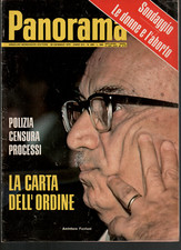 Rivista panorama 1975 usato  Italia