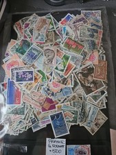 Lot 500 timbres d'occasion  Marennes