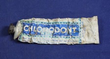 Tubo de pasta de dente soldado alemão da Segunda Guerra Mundial Wehrmacht relíquia campo de batalha "clorodonte" comprar usado  Enviando para Brazil