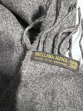 Wolldecke lama alpaca gebraucht kaufen  Hamburg