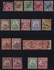 Estampillas de Togo de las colonias alemanas de 1888-1919 usadas selección incl. 10pf (SG G22 170€) segunda mano  Embacar hacia Mexico