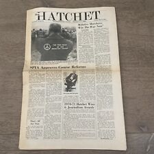 Hatchet may 1971 for sale  San Diego