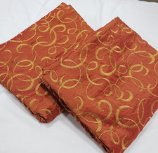 Lined curtain panels for sale  Walford