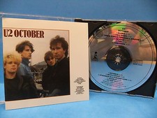 U2 October 1981 CD Island 7 90092-2 Bono The Edge NM+ ORIGINAL PRESSING comprar usado  Enviando para Brazil