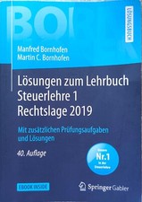Lösungen zum steuerlehre gebraucht kaufen  Bad Orb