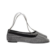 H&M, baleriny, rozmiar: 39, czarne/srebrne, damskie #Wzb na sprzedaż  PL