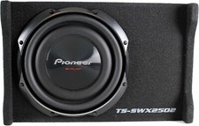 Dois subwoofers de montagem rasa Pioneer 10 polegadas 10" downfiring + caixas TS-SWX2502 comprar usado  Enviando para Brazil