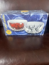 Capri crystal bowls for sale  MANSFIELD