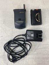 Antigo Motorola StarTAC Preto Flip Telefone e Carregador Beeper Pager, usado comprar usado  Enviando para Brazil