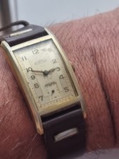 Reloj Roamer Tank Mecanico Años 40 Vintage, usado comprar usado  Enviando para Brazil
