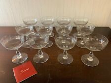 11 copos de cristal modelo Nancy/Dombasle de bacará (preço por unidade) comprar usado  Enviando para Brazil