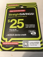 Straight talk straightsavings for sale  Baldwin