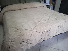 Coperta matrimoniale uncinetto usato  Tufo