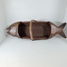 Vintage wood wicker for sale  Manchester Center