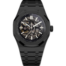 Skeleton blacked out Seikoyal Oak Automatic mod  - TIVORA, usado comprar usado  Enviando para Brazil