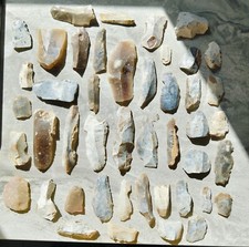 Lot silex taillé d'occasion  Bléré