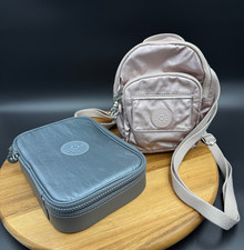 Kipling DOIS City Pack Mini Mochila Estojo Caneta Metálico Resistente à Água Ajustável comprar usado  Enviando para Brazil