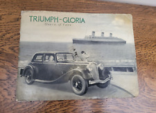 Triumph gloria queen for sale  DONCASTER