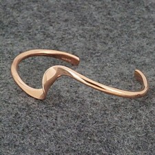 Bracelete de cobre design cobra minimalista bracelete feito à mão joia #220 comprar usado  Enviando para Brazil