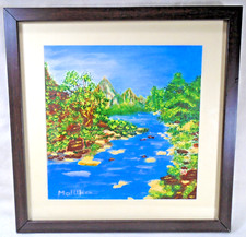 Original acrylic scenic for sale  Dallas
