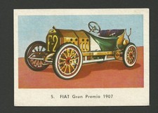 Cartão de troca Fiat Gran Premio 1907 vintage colecionador de carros da Espanha comprar usado  Enviando para Brazil
