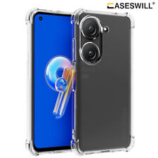 Capa TPU fina transparente à prova de choque + protetor de tela para Asus Zenfone 10 9 8 comprar usado  Enviando para Brazil