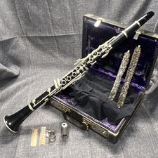 Clarinete especial antigo Normandia nobre França década de 1950 bocal Bundy 9367A comprar usado  Enviando para Brazil