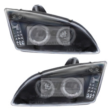Faróis projetores olho de anjo preto Ford Focus MK2 2004 - 2008 - 1 par comprar usado  Enviando para Brazil