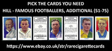 Hill famous footballers for sale Hill famous footballers for sale  TAMWORTH