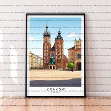 Unframed krakow poland for sale  BRISTOL