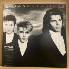 Duran Duran Notorious LP EMI Japan 1986 with Obi, EX/VG+ condition comprar usado  Enviando para Brazil