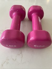 1.5kg neoprene dumbbells for sale  WHITCHURCH