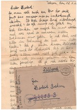 Feldpost brief 54852 gebraucht kaufen  Neugersdorf