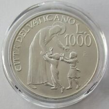 Vatikan 1000 Lire 1996 Jesus Christus mit Kinder Silber, usado comprar usado  Enviando para Brazil
