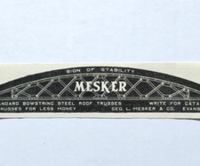 1927 mesker steel for sale  Lexington Park